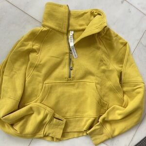 Lululemon cropped scuba in excellent condition - size XS/S